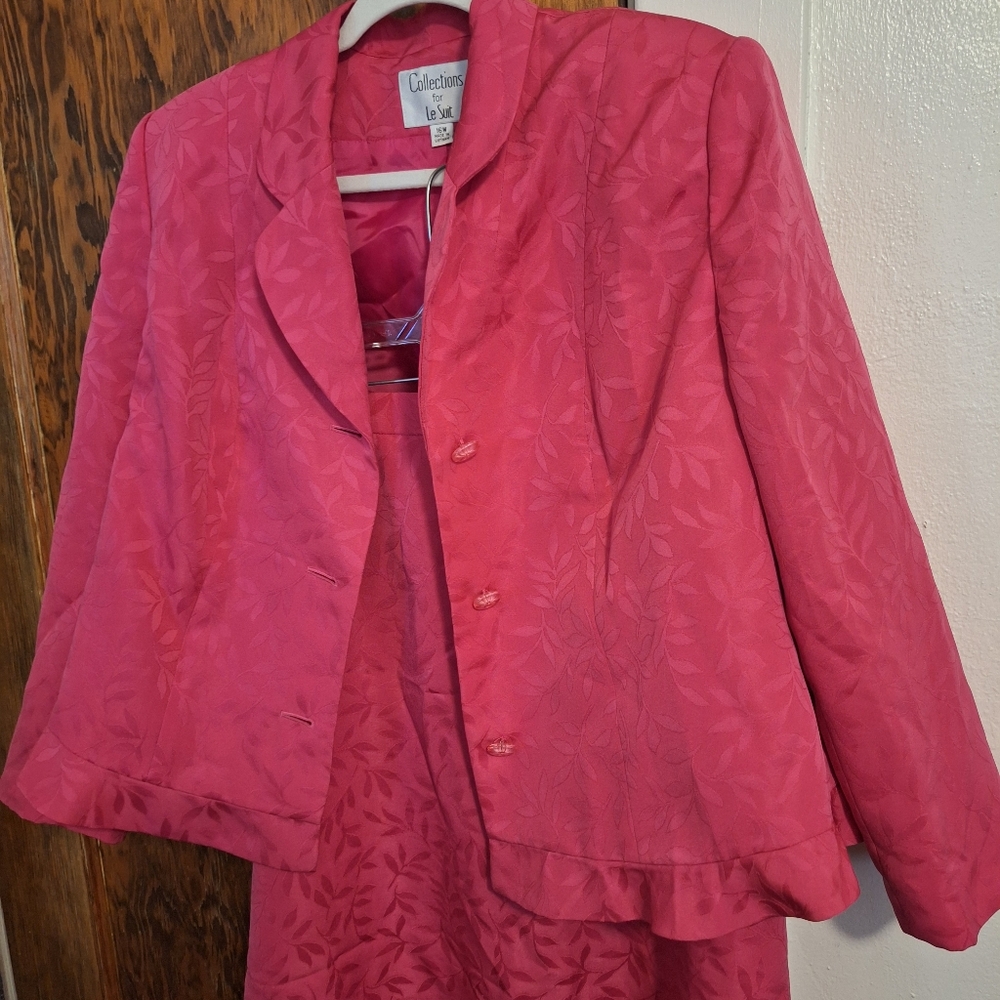 Collection B Pink Blazer Professional Suit Jacket